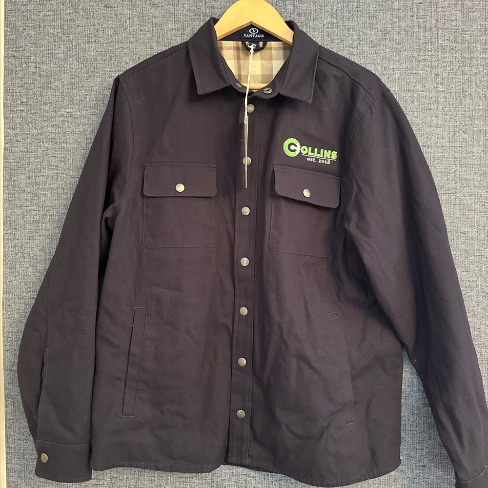 Men's Vantage NWT Navy Work or Casual Jacket size medium